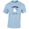 tee shirt l'amour est dans le pré