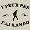tshirt peux pas rando