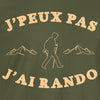 tshirt peux pas rando