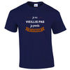 t-shirt anniversaire je ne vieillis pas
