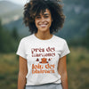 t-shirt marmotte blaireau
