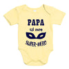body bébé papa est mon super héro