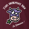 tshirt vache limousine