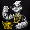 t-shirt popey thug life