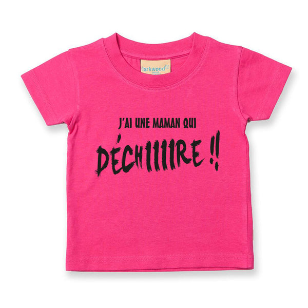 t-shirt maman qui déchire