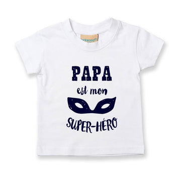 tee shirt papa super héro