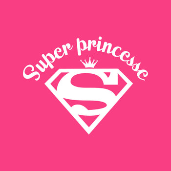 tee shirt bébé super princesse