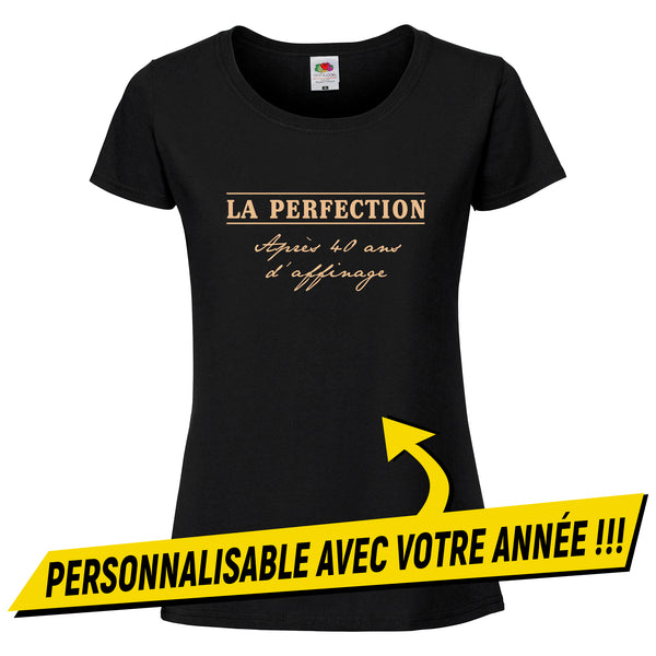 tee shirt femme anniversaire 40 ans