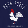 t-shirt papa poule fier comme un coq