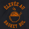 t-shirt élevée au basket bol