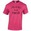 j'peux pas foncedé t-shirt