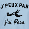 je peux pas parachute t-shirt