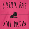 je peux pas patin t-shirt