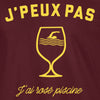 j'peux pas rosé tee shirt