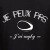 je peux pas rugby t-shirt