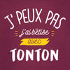 t-shirt bêtise avec tonton