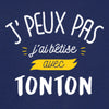 tshirt bêtise avec tonton