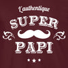 tshirt l'authentique super papi