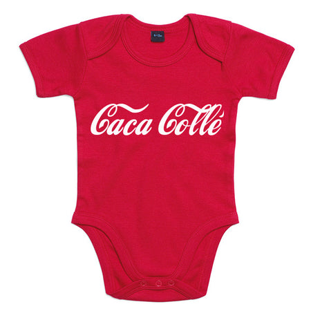 body bébé caca collé