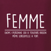 tee shirt femme a tort