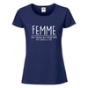 tee shirt femme a raison
