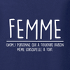 t-shirt femme a raison