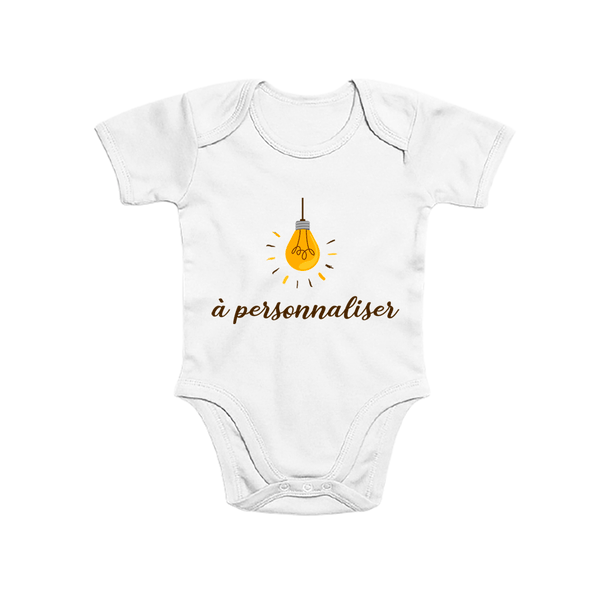 body bébé à personnaliser