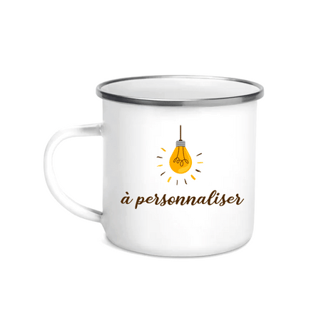 mug métal a personnaliser