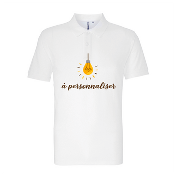 Polo homme à personnaliser :