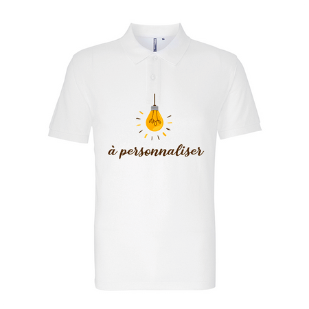 Polo homme à personnaliser :