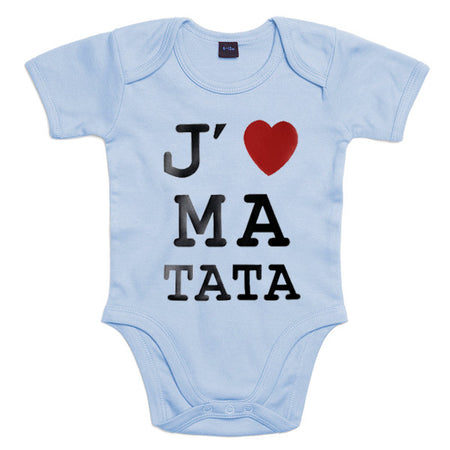 body bébé j'adore ma tata