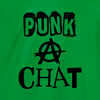 t-shirt punk à chat