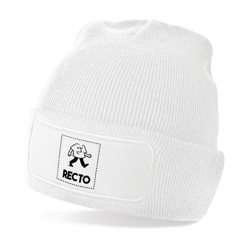 bonnet personnalisable blanc