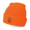 bonnet chasseur personnalisable orange fluo