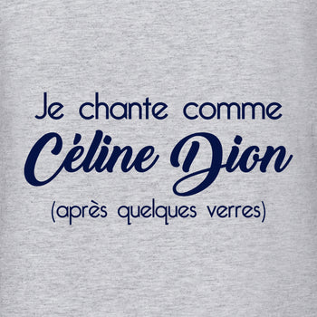 je chante comme céline dion