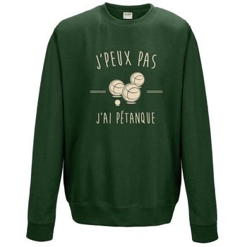 sweat j'peux pas j'ai pétanque