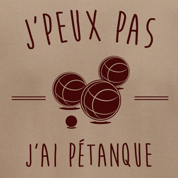 je peux pas j'ai pétanque