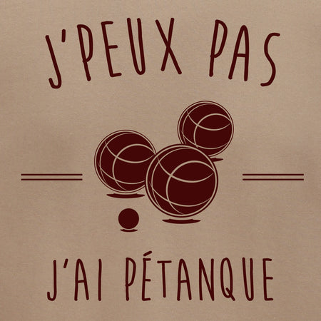 je peux pas j'ai pétanque