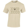 tee shirt beige mouton noir