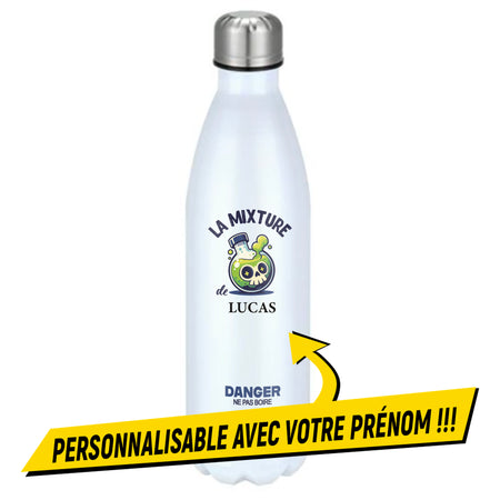 gourde à personnaliser avec prénom