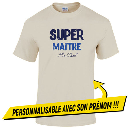 t-shirt super maitre