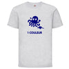 T-shirt enfant impression 1 FACE en 1 COULEUR