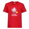 T-shirt enfant impression 1 FACE en QUADRI (toutes couleurs)