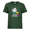 T-shirt enfant impression 1 FACE en QUADRI (toutes couleurs)
