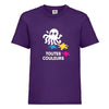 T-shirt enfant impression 1 FACE en QUADRI (toutes couleurs)