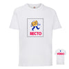 t-hirt enfant blanc à personnaliser 2 faces quadri