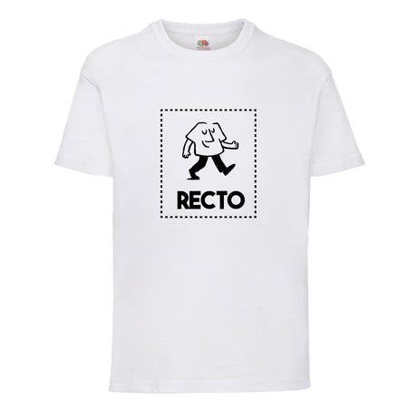 t-shirt enfant blanc à personnaliser en 1 couleur