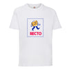 t-shirt enfant blanc à customiser en quadri 