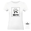 t-shirt femme impression personnalisée recto-verso