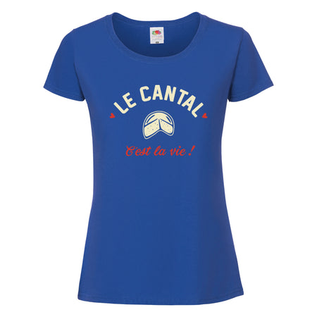 t-shirt femme fromage cantal